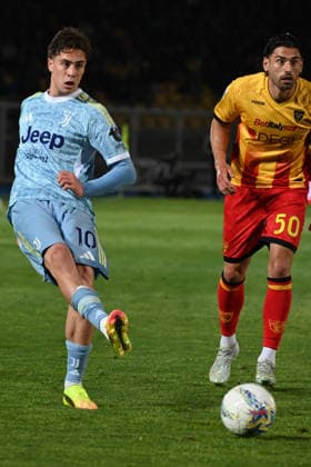 IPA84523306 - Kenan Yildiz (Fc Juventus) in action during US Lecce vs Juventus FC, Italian soccer Serie A match in Lecce, Italy, May 09 2026  Copyright: xPasqualexGolia IPAxSportx xx 84523306