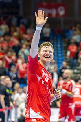 DAIKIN Handball Bundesliga, Kassel, MT Melsungen vs. ThSV Eisenach, Rothenbach-Halle Kassel; 09.05.2026 DAIKIN Handball Bundesliga, Kassel, Germany - 09.05.2026: Timo Kastening (MT Melsungen, 73) nach dem Spiel, Handball BundesligaL, Spiel der MT Melsungen vs. ThSV Eisenach, Rothenbach-Halle Kassel Copyright: xBEAUTIFULxSPORTS Freudensteinx