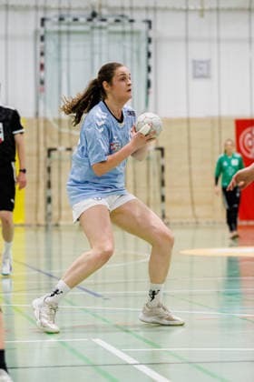2. Handball Bundesliga Frauen: 1. FSV Mainz 05 - TSV Bayer 04 Leverkusen, Mainz, 09.05.2026 Leah Kreiselman (TSV Bayer 04 Leverkusen, 15) Partie vom 27. Spieltag der ALSCO Handball 2. Bundesliga Frauen zwischen 1. FSV Mainz 05 und TSV Bayer 04 Leverkusen in Mainz am 15.11.2025 Copyright: xBEAUTIFULxSPORTS Hahnex