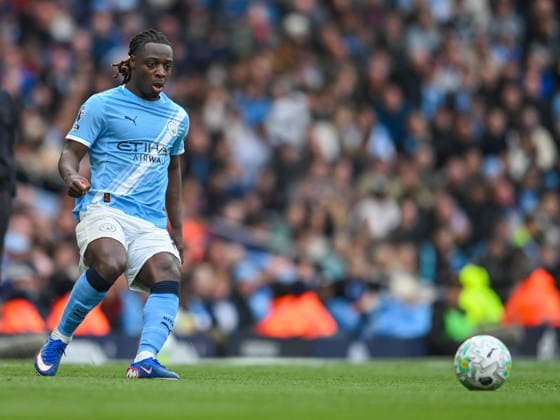 Manchester City v Brentford Premier League Jeremy Doku of Manchester City during the Premier League match at the Etihad Stadium, Manchester 09 05 2026 UK Newspapers OUT Copyright: xKarlxVallantinex FIL-23409-0106