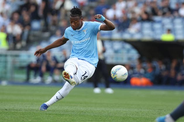 CALCIO - Serie A - SS Lazio vs Inter - FC Internazionale Photo by IPA ABACAPRESS.COM84519856 - Frosinone, Italy - May 8, 2026: Tijjani Noslin (forward) of SS Lazio seen in action during the Serie BKT 2025-2026 match day 38 between Frosinone Calcio vs Mantova 1911 at Benito Stirpe stadium. Rome Italy  Copyright: xIPAxSport ABACAx