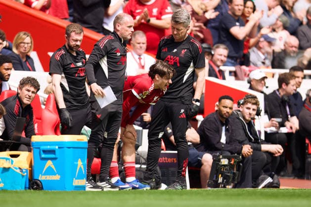 Milos Kerkez of Liverpool during a Premier League 2025-26 football match between Liverpool and Chelsea at Anfield in Liverpool, England Copyright: xKobyxAbott SPPx Sportspressphoto_SPR143558