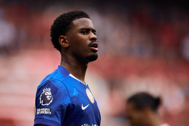 Jorrel Hato of Chelsea during a Premier League 2025-26 football match between Liverpool and Chelsea at Anfield in Liverpool, England Copyright: xKobyxAbott SPPx Sportspressphoto_SPR143570