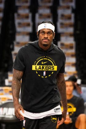 Los Angeles Lakers v Oklahoma City Thunder - NBA, Basketball Herren, USA Conference Semifinals LOS ANGELES, CA, UNITED STATES - MAY 9: Jarred Vanderbilt (2) of Los Angeles Lakers warms up ahead of NBA Conference Semifinals Game 3 between Los Angeles Lakers and Oklahoma City Thunder at Oklahoma City Thunder in Los Angeles, United States on May 9, 2026. Jon Putman Anadolu Los Angeles United States. Editorial use only. Please get in touch for any other usage.  Copyright: x2026xAnadoluxJonxPutmanx
