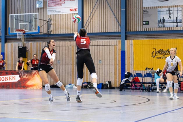 Darija Panic (Barock Volleys MTV Ludwigsburg, 10) & Vesna Panic (Barock Volleys MTV Ludwigsburg, 05) im Bild. Barock Volleys MTV Ludwigsburg vs TSV GA Stuttgart, Volleyball,VLW-Pokal Damen,Finale, Saison 2025 2026, 09.05.2026, Barock Volleys MTV Ludwigsburg vs TSV GA Stuttgart, Volleyball,VLW-Pokal Damen,Finale, Saison 2025 2026, 09.05.2026 Aalen-Waldhausen Copyright: xEibner-Pressefoto DavidexDixGiovx EP_DGI