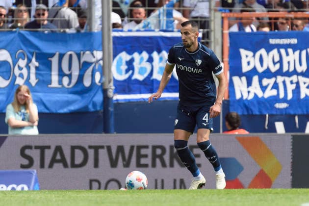Erhan Masovic (VfL Bochum) kontrolliert den Ball waehrend des spiels der 2. Bundesliga zwischen VfL Bochum und Hannover 96, Vonovia Ruhrstadion am 09. May 2026 in Bochum, Deutschland. (Foto von Max Maiwald DeFodi Images) +++ Erhan Masovic (VfL Bochum) controls the ball during the 2. Bundesliga match between VfL Bochum and Hannover 96 at Vonovia Ruhrstadion on May 9, 2026 in Bochum, Germany. (Photo by Max Maiwald DeFodi Images) (Photo by Max Maiwald DeFodi Images) -