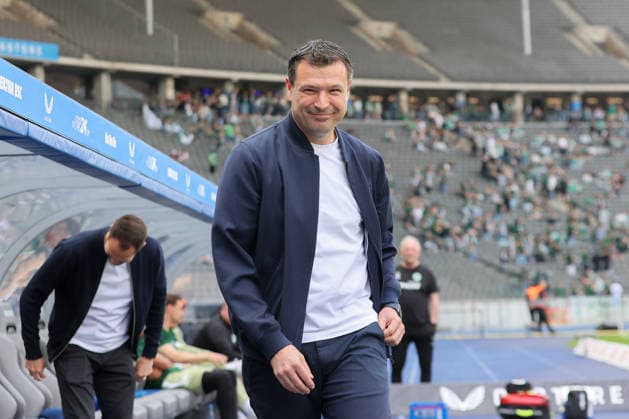 10.05.2025, xtgx, Fussball 2. Bundesliga, Hertha BSC Berlin - SpVgg Greuther Fürth emspor, v.l. Benjamin Weber (Hertha, Sportdirektor) Portrait, Portraet, Einzelbild (DFL DFB REGULATIONS PROHIBIT ANY USE OF PHOTOGRAPHS as IMAGE SEQUENCES and or QUASI-VIDEO) Berlin
