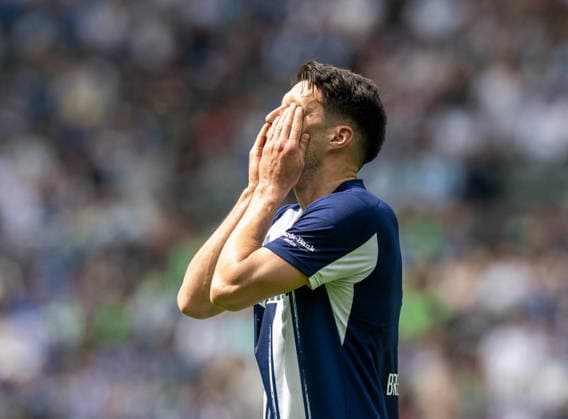 Fussball, Herren, Saison 2025 2026, 2. Bundesliga (33. Spieltag), Hertha BSC - SpVgg Greuther Fürth, Josip Brekalo (Hertha BSC), 10.05. 2026,