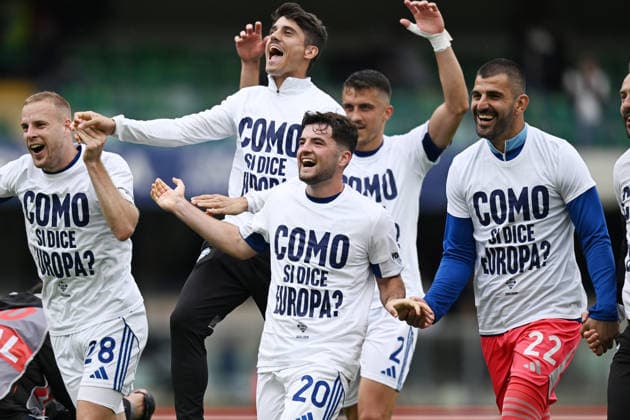 Db Verona 10 05 2026 - campionato di calcio serie A Hellas Verona-Como foto Daniele Buffa Image nella foto: Como 