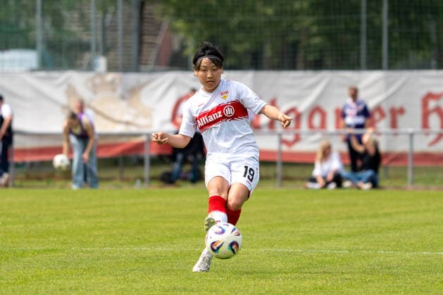 Yuka Hirano (VFB Stuttgart Frauen, 19), GER, VfB Stuttgart Frauen vs. VfL Wolfsburg II, Fussball, 2. Frauen-Bundesliga, 25. Spieltag, Spielzeit 2025 2026, 10.085.2026, GER, VfB Stuttgart Frauen vs. VfL Wolfsburg II, Fussball, 2. Frauen-Bundesliga, 25. Spieltag, Spielzeit 2025 2026, 10.085.2026, Stuttgart Copyright: xEibner-Pressefoto EdwardxCheungx EP_ECG