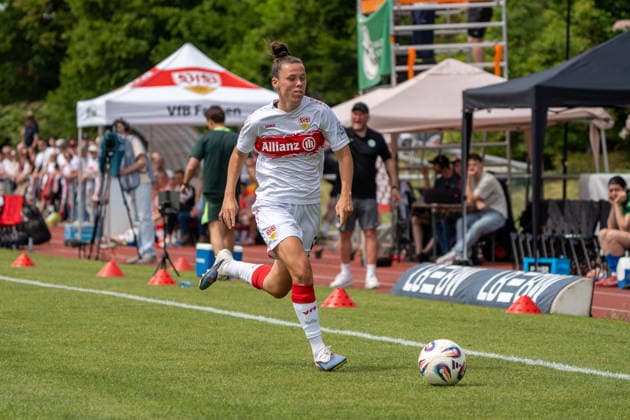 Nicole Billa (VFB Stuttgart Frauen, 26), GER, VfB Stuttgart Frauen vs. VfL Wolfsburg II, Fussball, 2. Frauen-Bundesliga, 25. Spieltag, Spielzeit 2025 2026, 10.085.2026, GER, VfB Stuttgart Frauen vs. VfL Wolfsburg II, Fussball, 2. Frauen-Bundesliga, 25. Spieltag, Spielzeit 2025 2026, 10.085.2026, Stuttgart Copyright: xEibner-Pressefoto EdwardxCheungx EP_ECG