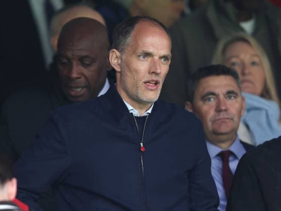 Premier League - Crystal Palace FC v Everton FC LONDON, ENGLAND, MAY 10: Thomas Tuchel manager of England National; Team watches on from the stands during the Premier League match between Crystal Palace FC v Everton FC at Selhurst Park Stadium, London, England, on May 10. (Photo by Daniel Weir) London Selhurst Park Stadium England Copyright: xDanielxWeir SportsxPressxPhotox Sportspressphoto_SPR143736