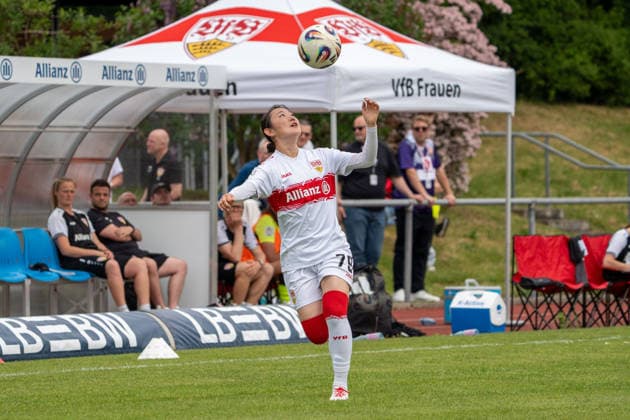 Haruka Osawa (VFB Stuttgart Frauen, 79), GER, VfB Stuttgart Frauen vs. VfL Wolfsburg II, Fussball, 2. Frauen-Bundesliga, 25. Spieltag, Spielzeit 2025 2026, 10.085.2026, GER, VfB Stuttgart Frauen vs. VfL Wolfsburg II, Fussball, 2. Frauen-Bundesliga, 25. Spieltag, Spielzeit 2025 2026, 10.085.2026, Stuttgart Copyright: xEibner-Pressefoto EdwardxCheungx EP_ECG