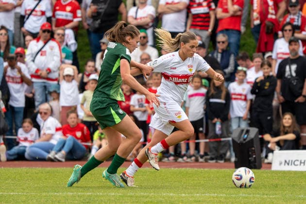 Dafina Redzepi (VFB Stuttgart Frauen, 07), GER, VfB Stuttgart Frauen vs. VfL Wolfsburg II, Fussball, 2. Frauen-Bundesliga, 25. Spieltag, Spielzeit 2025 2026, 10.085.2026, GER, VfB Stuttgart Frauen vs. VfL Wolfsburg II, Fussball, 2. Frauen-Bundesliga, 25. Spieltag, Spielzeit 2025 2026, 10.085.2026, Stuttgart Copyright: xEibner-Pressefoto EdwardxCheungx EP_ECG