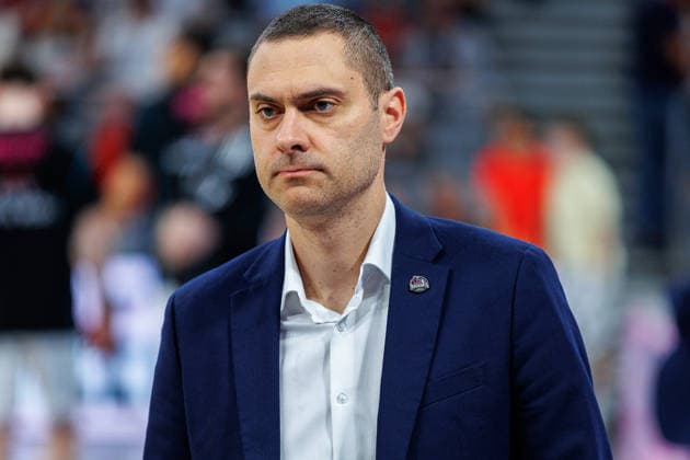 Marko Stankovic (Telekom Baskets Bonn, Trainer), Einzelbild, Einzelfoto, Portrait, Portraet, BMA365 Bamberg Baskets vs. Telekom Baskets Bonn, Basketball, easyCredit BBL, 34. Spieltag, 10.05.2026 BMA365 Bamberg Baskets vs. Telekom Baskets Bonn, Basketball, easyCredit BBL, 34. Spieltag, 10.05.2026 Bamberg Copyright: xEibner-Pressefoto G.xSantemizx EP_EER