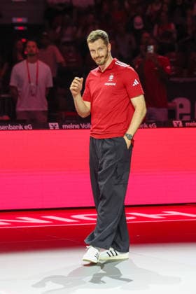 Andreas Obst (FC Bayern Basketball, 13), MVP der easycredit Basketball Bundesliga, GER, FC Bayern Basketball vs. EWE Baskets Oldenburg, Basketball, easycredit Basketball Bundesliga, 34. Spieltag, Saison 2025 2026, 10.05.2026, GER, FC Bayern Basketball vs. EWE Baskets Oldenburg, Basketball, easycredit Basketball Bundesliga, 34. Spieltag, Saison 2025 2026, 10.05.2026 Muenchen Copyright: xEibner-Pressefoto JennixMaulx EP_JML