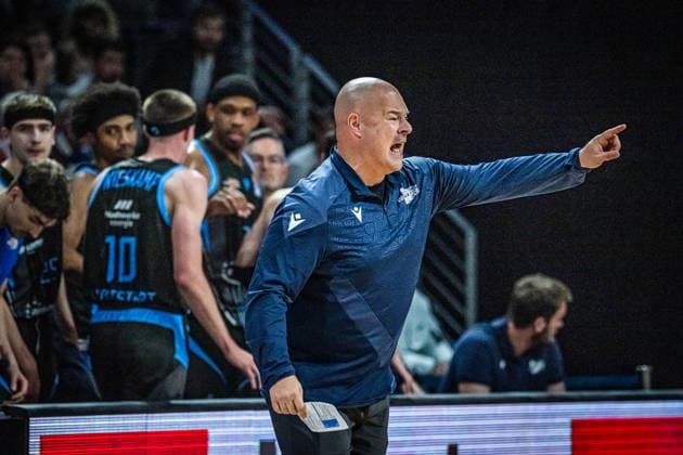 Basketball Berlin 10.05.2026 Saison 2025 2026 EasyCredit BBL 1. Bundesliga Männer, Herren Alba Berlin - Science City Jena Mike Taylor (Jena, Trainer)