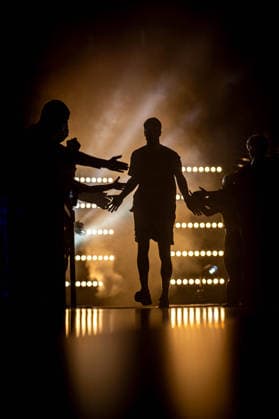 Basketball Berlin 10.05.2026 Saison 2025 2026 EasyCredit BBL 1. Bundesliga Männer, Herren Alba Berlin - Science City Jena Teamvorstellung Alba Jonas Mattisseck (Alba Berlin, No.09)