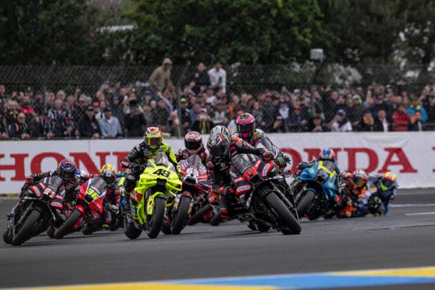 MOTO - MOTO GP - FRENCH GRAND PRIX 2026 72 BEZZECCHI Marco (ita), Aprilia Racing, Aprilia RS-GP26, action, start during the 2025 MotoGP Michelin Grand Prix de France from May 8 to 10th 2026 at the Circuit Bugatti in Le Mans, France - Le MansFrance  Copyright: xGIGIxSOLDANOx