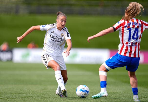 May 10, 2026, Valdebebas, Madrid, Spain: Ingrid Filippa Angeldahl of Real Madrid in action during the Spanish Women League, Liga F, football match played between Real Madrid and Atletico De Madrid at Alfredo Di Stefano stadium on May 10, 2026, in Valdebebas, Madrid, Spain. Real Madrid V Atletico De Madrid - Liga F - ZUMAa181 20260510_zaa_a181_047 Copyright: xDennisxAgyemanx