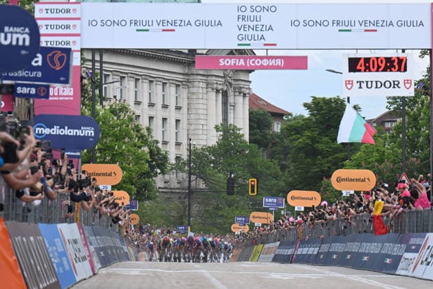 10-05-2026 Giro D italia; Tappa 03 Plovdiv - Sofia; Sofia; 