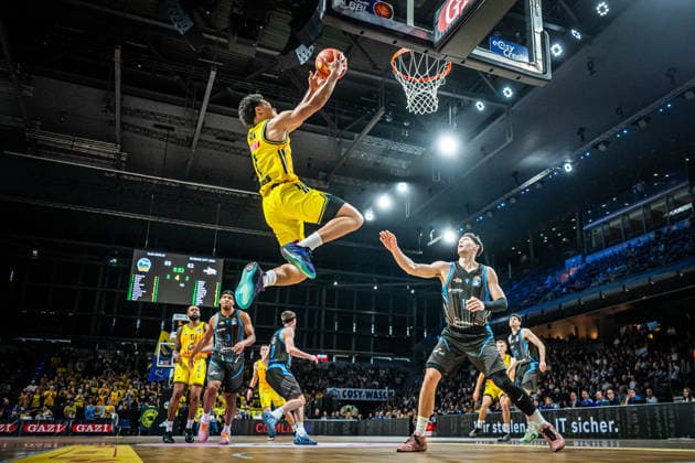 Basketball Berlin 10.05.2026 Saison 2025 2026 EasyCredit BBL 1. Bundesliga Männer, Herren Alba Berlin - Science City Jena Jack Kayil (Alba Berlin, No.07)