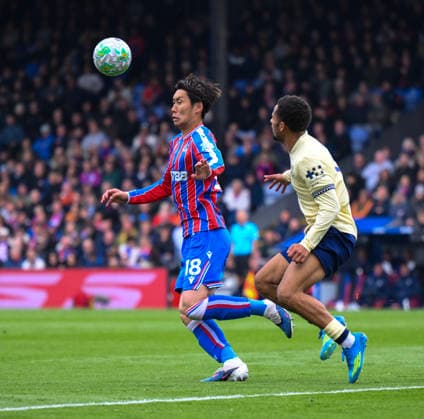 Crystal Palace v Everton Premier League Daichi Kamada of Crystal Palace and in possession during the Premier League match at Selhurst Park, London 10 05 2026 UK Newspapers OUT Copyright: xMalcolmxFellx FIL-23415-0046