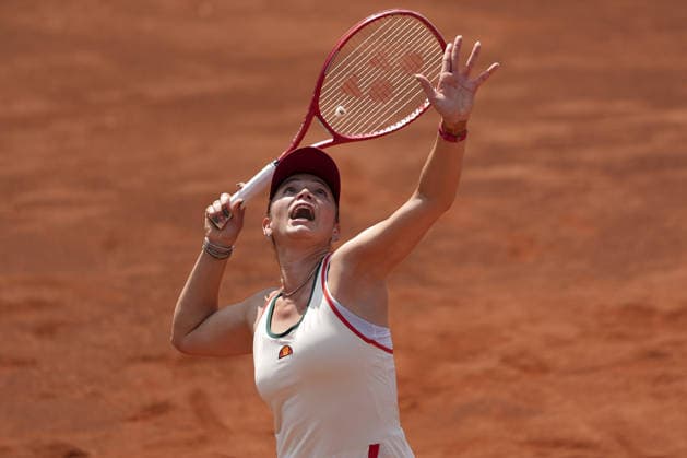 Istanbul Open 2026 ISTANBUL, TURKIYE - MAY 10: Maria Timofeeva (not seen) and Donna Vekic compete during Istanbul Open Women s Singles WTA, Tennis Damen 125 Final match in Istanbul, Turkiye on May 10, 2026. Arife Karakum Anadolu Istanbul Turkey. Editorial use only. Please get in touch for any other usage.  Copyright: x2026xAnadoluxArifexKarakumx