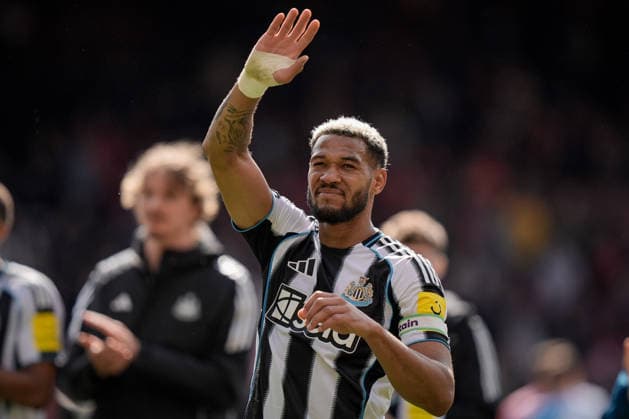 Nottingham Forest v Newcastle United - Premier League Joelinton of Newcastle United applauds the fans after the final whistle during the Premier League match between Nottingham Forest and Newcastle United at City Ground in Nottingham, United Kingdom, on May 10, 2026. Nottingham Nottinghamshire United Kingdom  Copyright: xNewsxImagesx originalFilename:cosgrove-premierl260510_npHUj.jpg