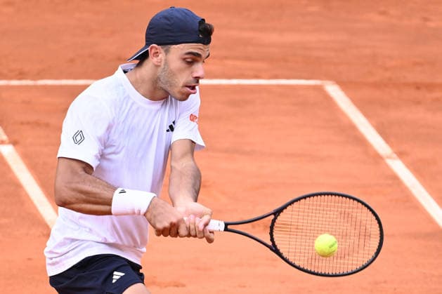 TENNIS - Internazionali di Tennis - Internazionali BNL d Italia Photo by IPA ABACAPRESS.COM84547377 - Francisco Cerundolo of Argentina competes against Lorenzo Musetti of Italy during the Internazionali BNL d Italia Day Six at Foro Italico on May 10, 2026 in Rome, Italy. Rome Italy  Copyright: xIPAxSport ABACAx