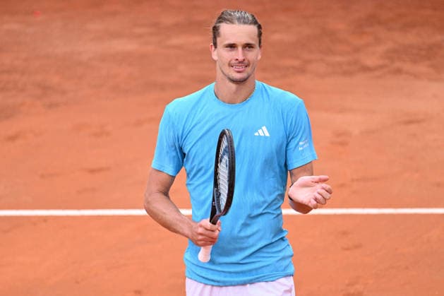 Internazionali BNL D Italia 2026 - Day Six Alexander Zverev of Germany celebrates his victory against Alexander Blockx of Belgium during the Internazionali BNL d Italia Day Six at Foro Italico on May 10, 2026, in Rome, Italy. Rome Italy Italy  Copyright: xDomenicoxCippitellix originalFilename:cippitelli-itainter260510_npfrO.jpg