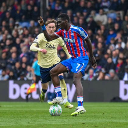 Crystal Palace v Everton Premier League Ismaila Sarr of Crystal Palace in possession during the Premier League match at Selhurst Park, London 10 05 2026 UK Newspapers OUT Copyright: xMalcolmxFellx FIL-23415-0054