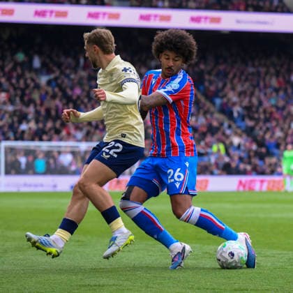 Crystal Palace v Everton Premier League Chris Richards of Crystal Palace and Kiernan Dewsbury-Hall of Everton battle for the ball during the Premier League match at Selhurst Park, London 10 05 2026 UK Newspapers OUT Copyright: xMalcolmxFellx FIL-23415-0057