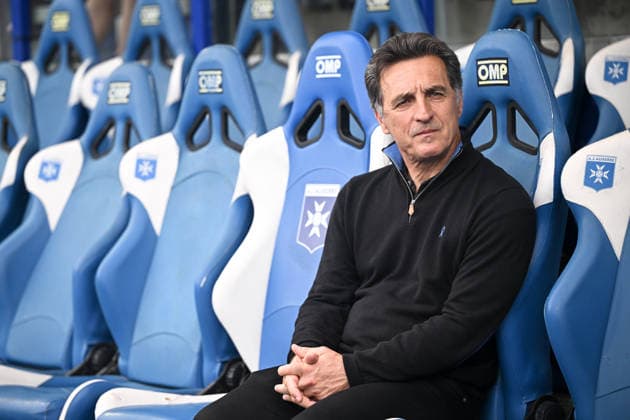 AJ Auxerre v OGC Nice - Ligue 1 McDonald s 2025 2026 Christophe PELISSIER (Entraineur Auxerre AJA) during the Ligue 1 McDonald s match between Auxerre and Nice at Stade Abbe Deschamps on May 10, 2026 in Auxerre, France. Auxerre France  Copyright: xFEPx 776348384