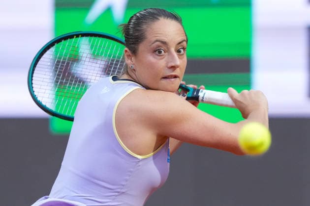 Elisabetta Cocciaretto of Italy during the match against Iga Swiatek of Poland at the Internazionali BNL d Italia 2026 tennis tournament at Foro Italico in Rome (Italy) on May, 10, 2026. AntoniettaxBaldassarre