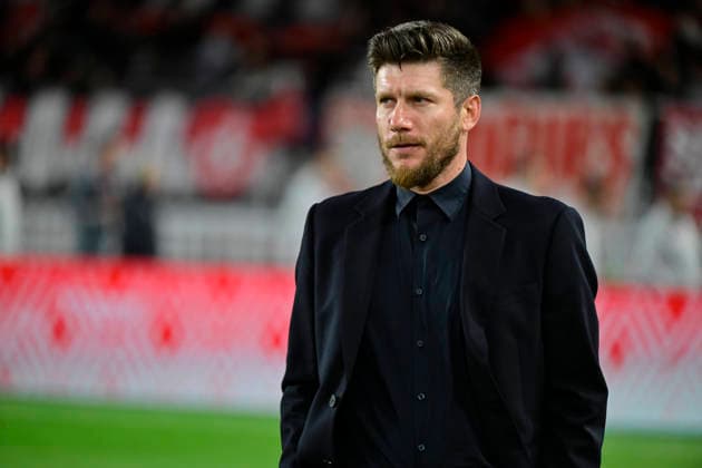 FOOTBALL : AS Monaco VS LOSC - Ligue 1 McDonald s - 10 05 2026 SÃ bastien Pocognoli (coach AS Monaco) - Ligue 1 McDonald™s match between AS Monaco and LOSC on May 10, 2026 at the Louis II Stadium in Monaco. MonacoMonaco  Copyright: xWilliamxCannarellax