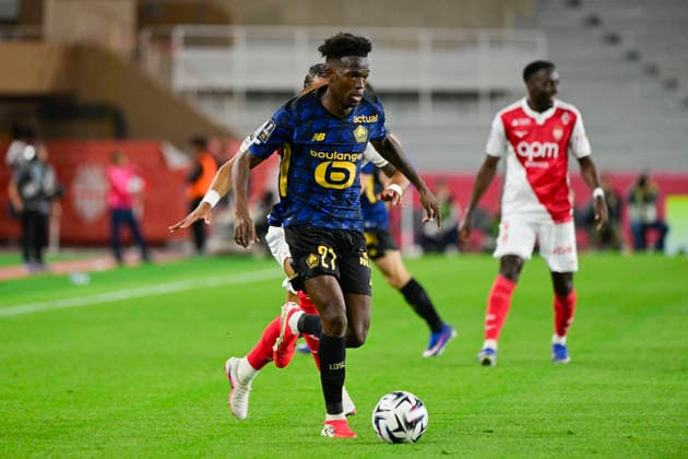 FOOTBALL : AS Monaco VS LOSC - Ligue 1 McDonald s - 10 05 2026 FÃ lix Correia (LOSC) - Ligue 1 McDonald™s match between AS Monaco and LOSC on May 10, 2026 at the Louis II Stadium in Monaco. MonacoMonaco  Copyright: xWilliamxCannarellax
