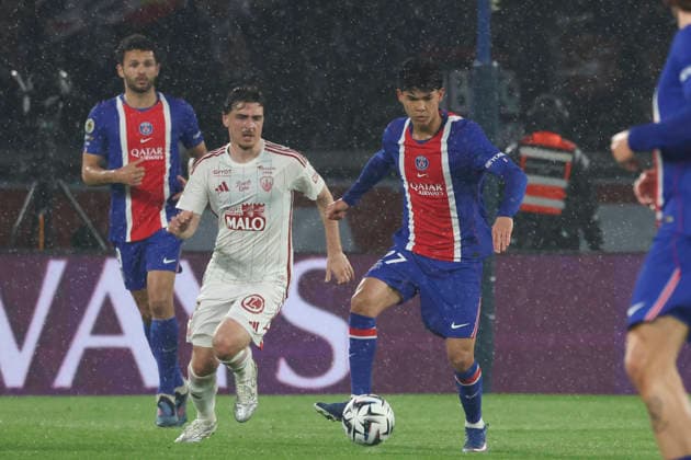 FOOTBALL : Paris Saint Germain Vs Brest - Ligue 1 - 10 05 2026 Dro Fernandez (PSG) ParisFrance  Copyright: xMichaelxBaucherx