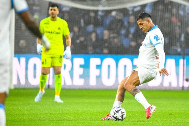 FOOTBALL : AC Le Havre vs Olympique de Marseille - Ligue 1 McDonald s - JournÃ e 33 - 10 05 2026 Facundo Medina (OM) Le HavreFrance  Copyright: xBaptistexAutissierx