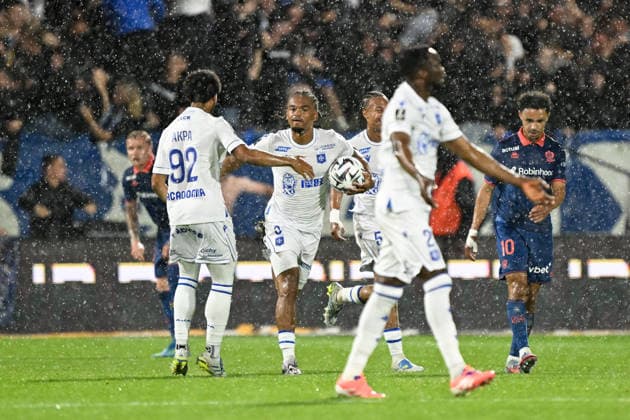 AJ Auxerre v OGC Nice - Ligue 1 McDonald s 2025 2026 09 Sekou MARA (aja) during the Ligue 1 McDonald s match between Auxerre and Nice at Stade Abbe Deschamps on May 10, 2026 in Auxerre, France. Auxerre France  Copyright: xFEPx 776348384