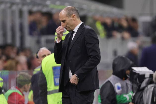 AC Milan™s head coach Massimiliano Allegri during the Serie A soccer match between Milan and Atalanta at the San Siro Stadium in Milano Italy - 10 may 2026. - Soccer .  Copyright: xAlbertoxMariani LaPressex