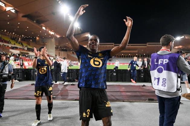 AS Monaco FC v Lille OSC - Ligue 1 McDonald s 2025 2026 03 Nathan NGOY (losc) during the Ligue 1 McDonald s match between Monaco and Lille at Stade Louis II on May 10, 2026 in Monaco, Monaco. Monaco Monaco  Copyright: xFEPx 776348385