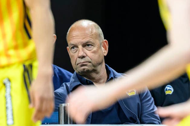 v.l. Marco Thomas Baldi - Geschäftsführer des Basketball-Bundesligisten Alba Berlin, GER, Berlin, Basketball, Alba Berlin vs Science City Jena, in der Max-Schmeling-Halle , BBL, 10.5. 2026 Copyright: HMBxMedia UwexKoch