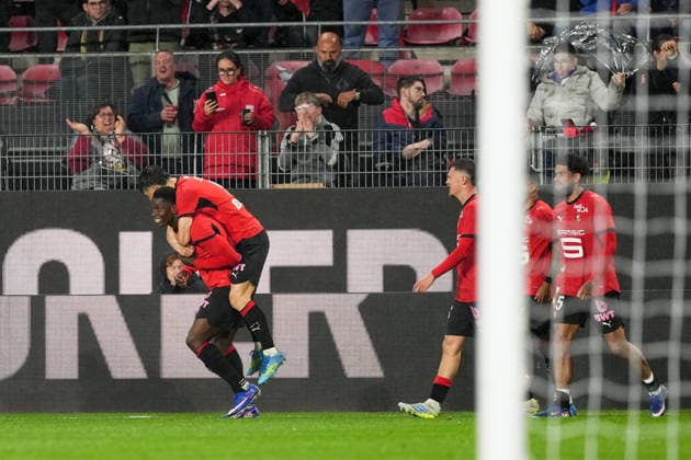 Stade Rennais FC v Paris FC - Ligue 1 McDonald s 2025 2026 07 Breel EMBOLO (srfc) during the Ligue 1 McDonald s match between Rennes and Paris at Roazhon Park on May 10, 2026 in Rennes, France. Rennes France  Copyright: xFEPx 776348391