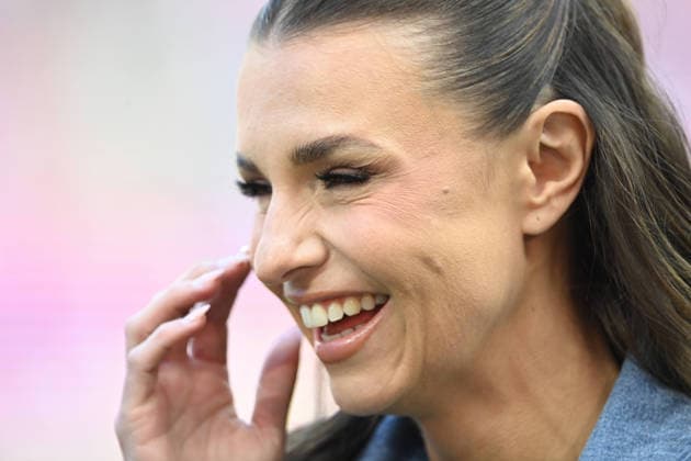 Laura WONTORRA, DAZN-Moderatorin, Portraet, Portrait, Porträt, Einzelbild, angeschnittenes Einzelmotiv, Fussball 1. Bundesliga, 33. Spieltag, matchday33, 1. FC Koeln (K) - 1. FC Heidenheim 1-3 am 10.05.2026 in Koeln Deutschland. DFL regulations prohibit any use of photographs as image sequences and or quasi-video Â *** Laura WONTORRA, DAZN presenter, portrait, portrait, portrait, single image, cropped single motif, Football 1 Bundesliga, 33 Matchday, matchday33, 1 FC Koeln K 1 FC Heidenheim 1 3 on 10 05 2026 in Koeln Germany DFL regulations prohibit any use of photographs as image sequences and or quasi video Â