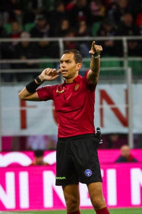 AC Milan v Atalanta BC - Serie A Luca Zufferli participates in the Serie A match between AC Milan and Atalanta BC at Giuseppe Meazza in Milan, Italy, on May 10, 2026. Milano Milano Italy  Copyright: xMairoxCinquettix originalFilename:cinquetti-acmilanv260510_npPbd.jpg