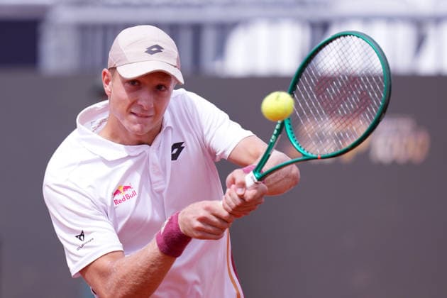 Martin Landaluce (ESP) during the match between Mattia Bellucci (ITA) vs Martin Landaluce (ESP) at the Italian Open in Rome, Monday, May 11, 2026. (Alfredo Falcone LaPresse)  Copyright: xAlfredoxFalcone LaPressex