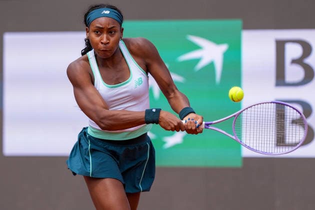 Coco Gauff of United States during the match against Iva Jovic of United States at the Internazionali BNL d Italia 2026 tennis tournament at Foro Italico in Rome (Italy) on May, 11, 2026. AntoniettaxBaldassarre