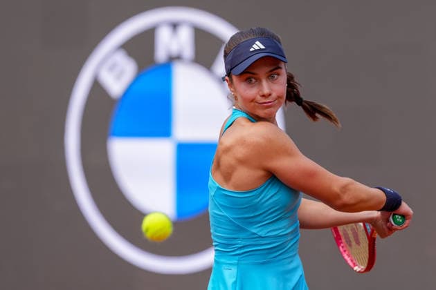 Iva Jovic of United States during the match against Coco Gauff of United States at the Internazionali BNL d Italia 2026 tennis tournament at Foro Italico in Rome (Italy) on May, 11, 2026. AntoniettaxBaldassarre