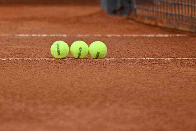 IPA84566488 - the ball of the match during the match of Italian Open Tennis, Day 8 at the Foro Italico on May 11, 2026 in Rome, Italy. during Internazionali BNL d Italia, International Tennis match in Rome, Italy, May 11 2026  Copyright: xRobertoxRamaccia IPAxSportx xx 84566488